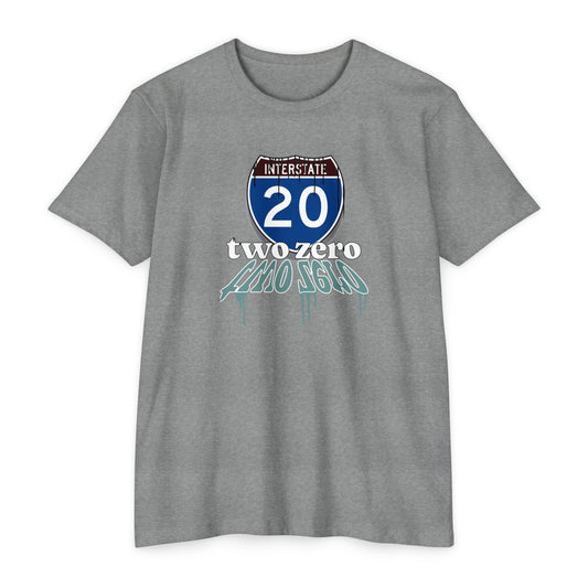 two zero, Unisex CVC Jersey T-shirt