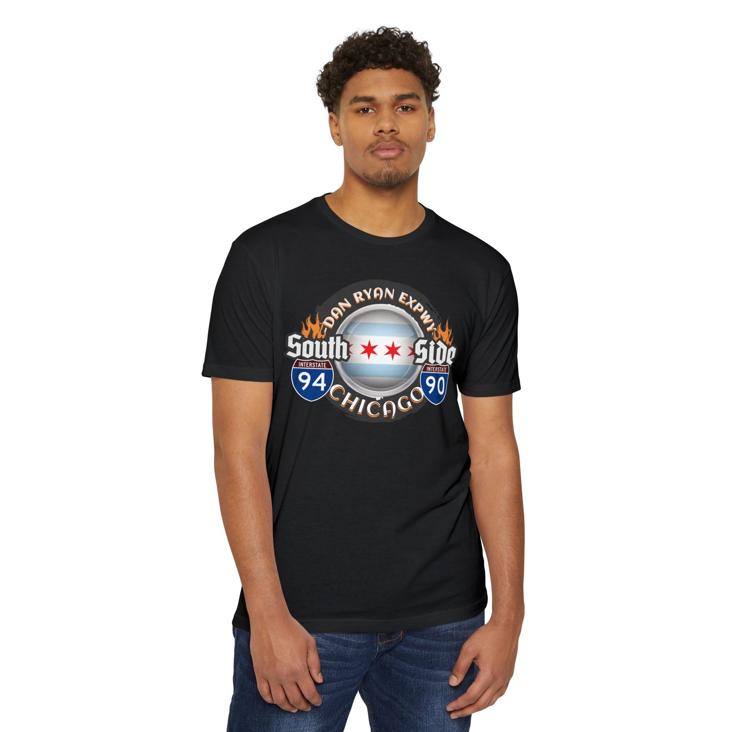 Dan Ryan Expressway Chicago Road Trip T-Shirt