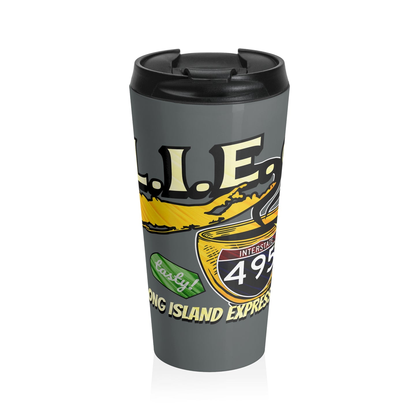 I-495 LONG ISLAND EXPRESSO, Stainless Steel Travel Mug