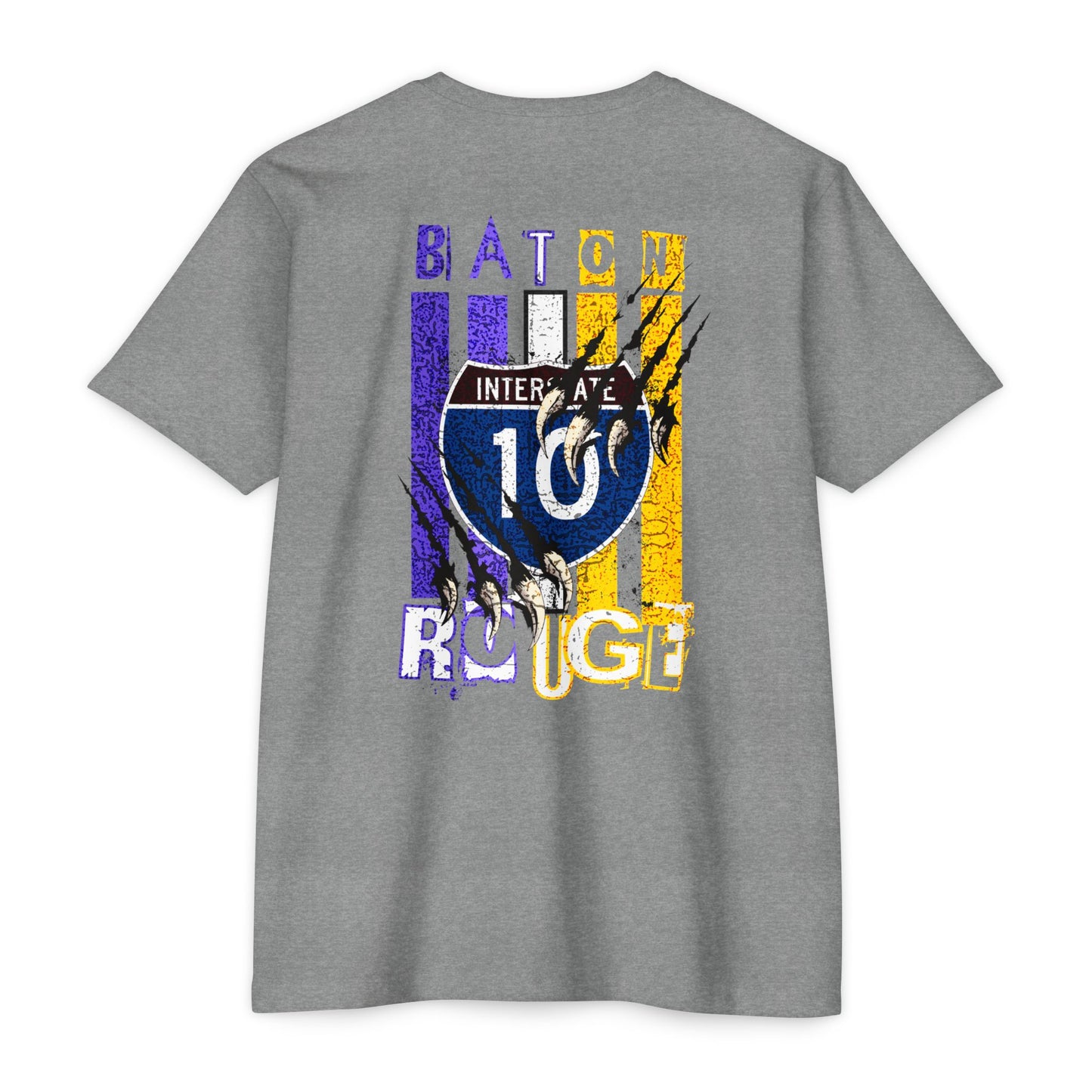 Interstate 10 Baton Rouge Louisiana Tiger Country Design