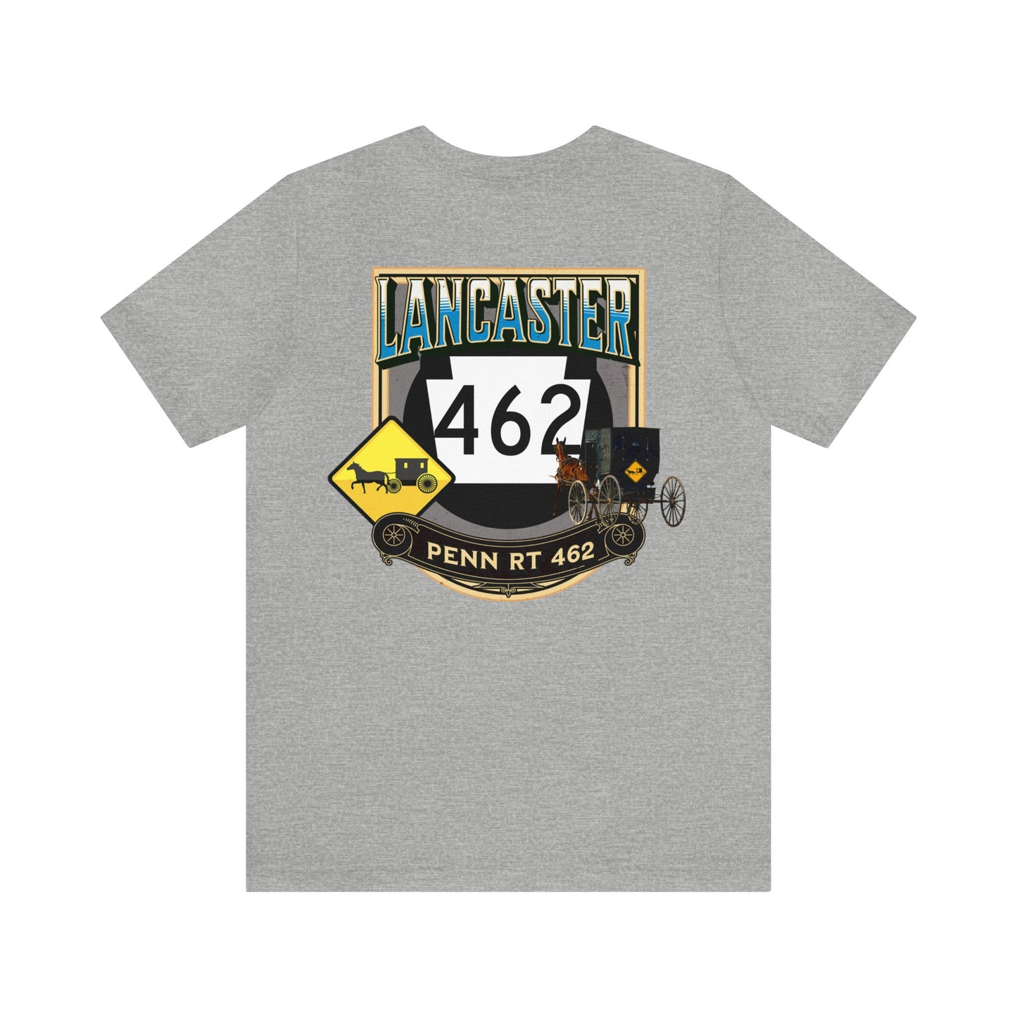LANCASTER, PA , RT 462, Unisex Jersey Short Sleeve Tee