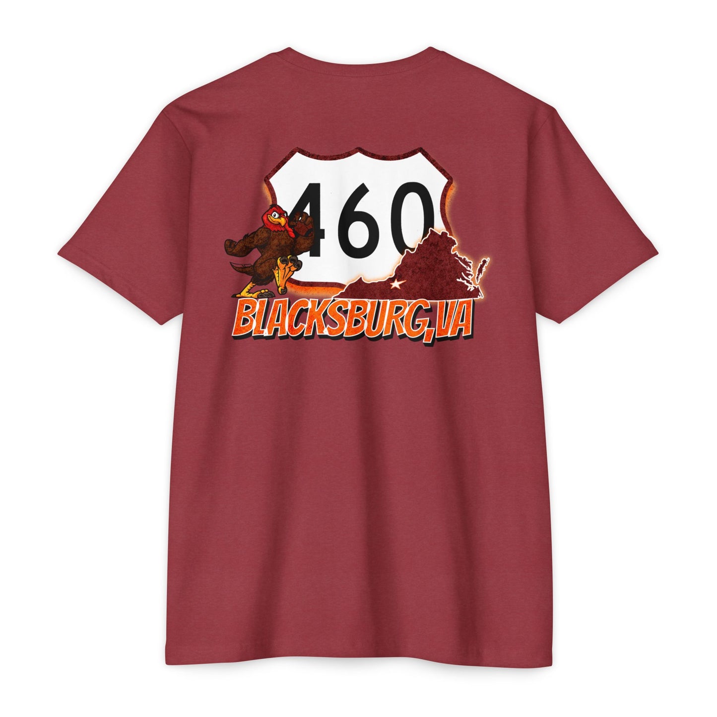 Route 460 Blacksburg Virginia Unisex T-shirt