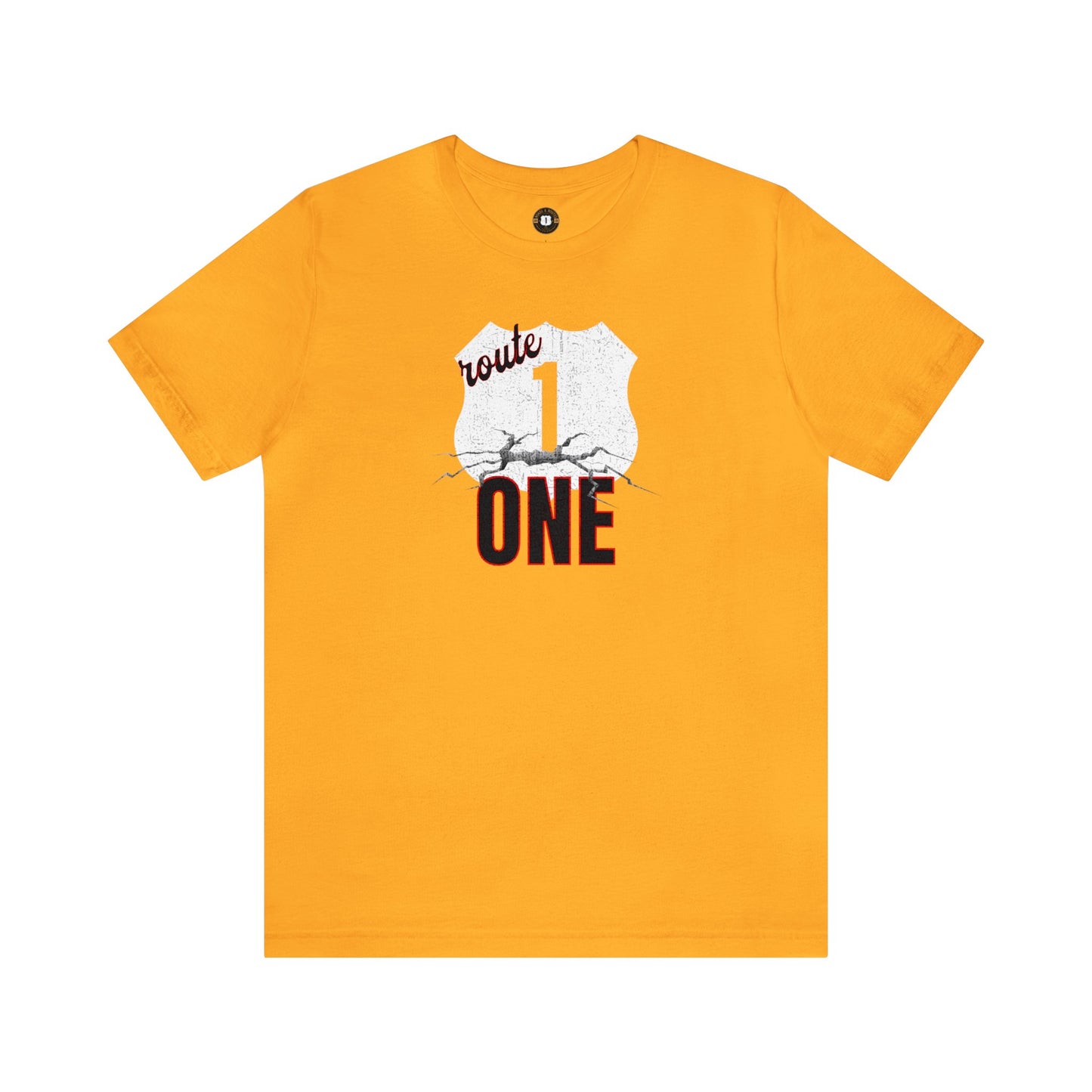 ROUTE 1, Unisex Jersey Short Sleeve Tee