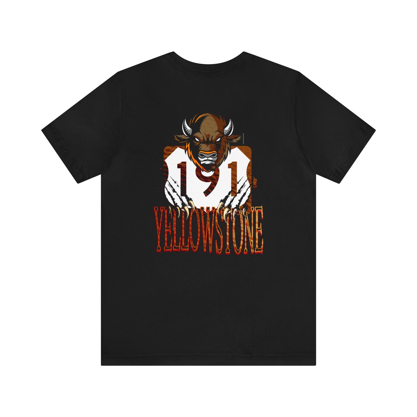 RT 191 YELLOWSTONE NATIONAL PARK, Unisex Jersey Short Sleeve Tee