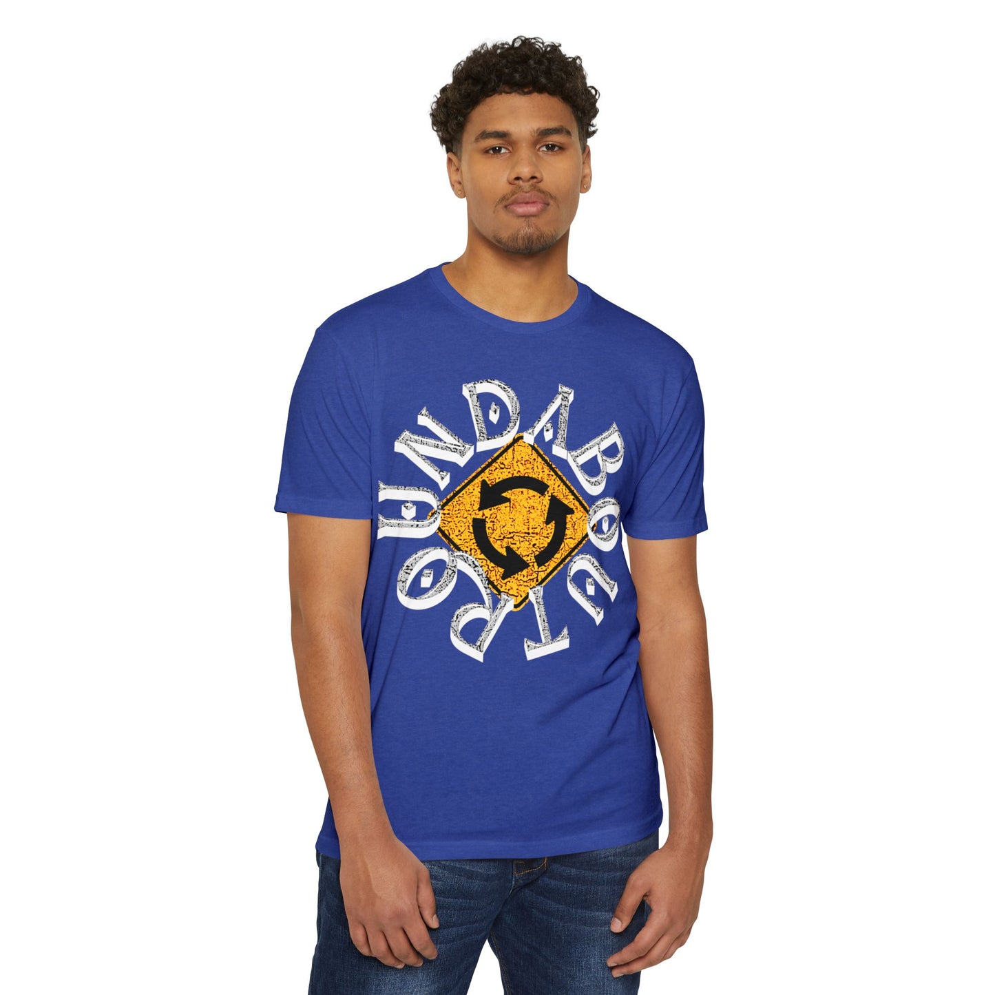 Funny Roundabout Sign T-shirt