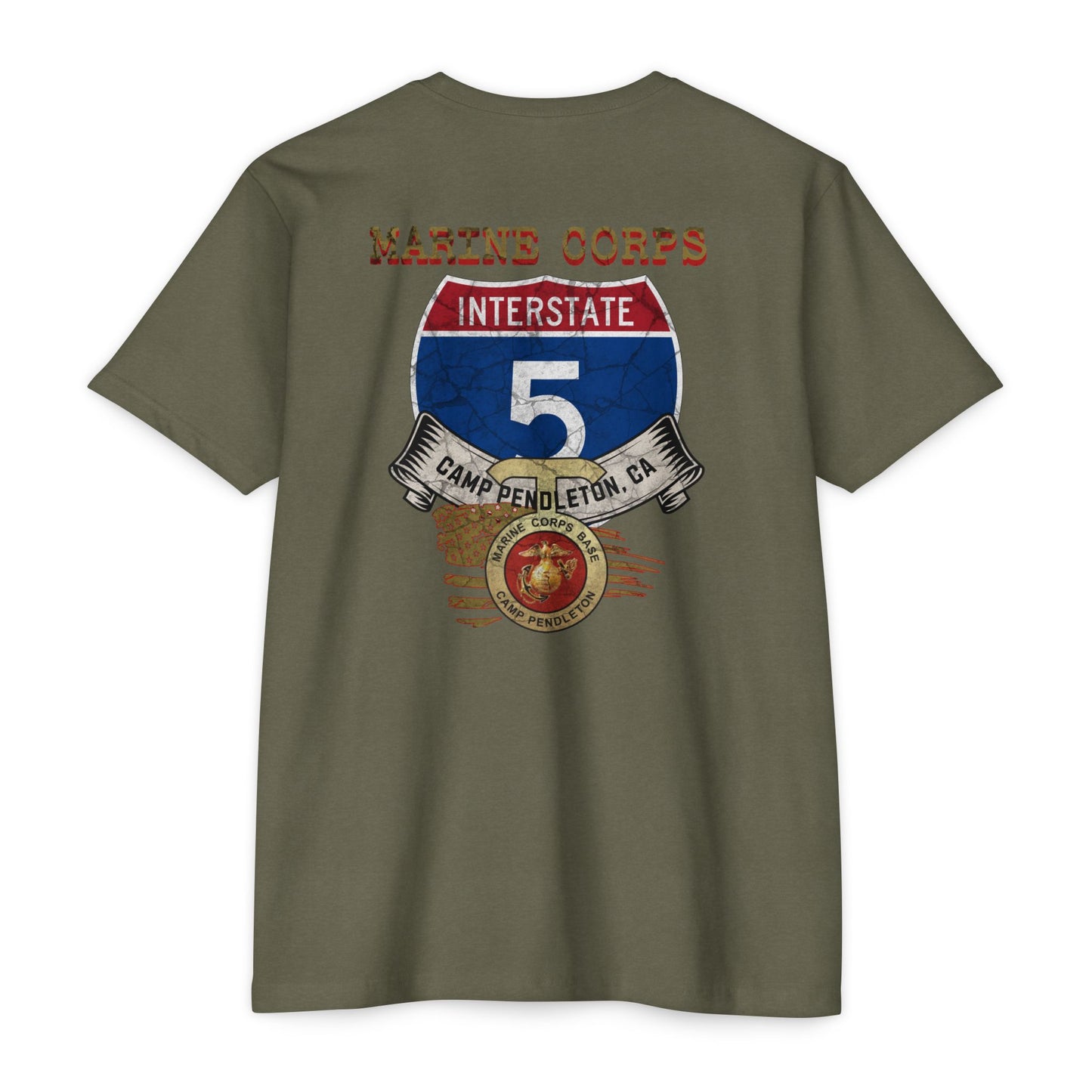 Interstate 5, Camp Pendleton Marine Corps Base Design