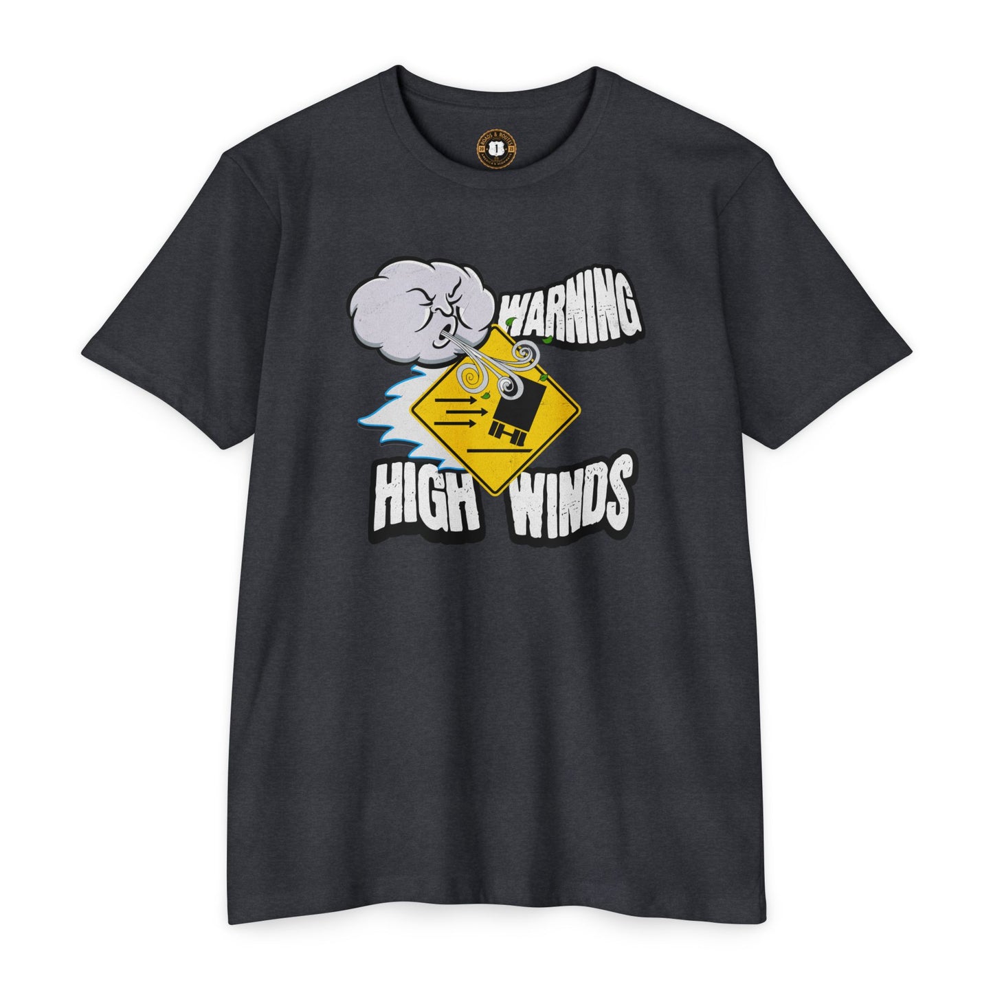 Funny Warning High Winds T-shirt