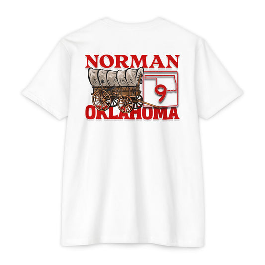 Route 9 Norman Oklahoma Sooner Country - Roads and Routes Apparel