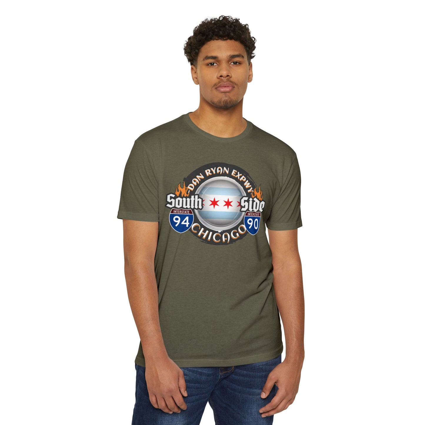 Dan Ryan Expressway Chicago Road Trip T-Shirt