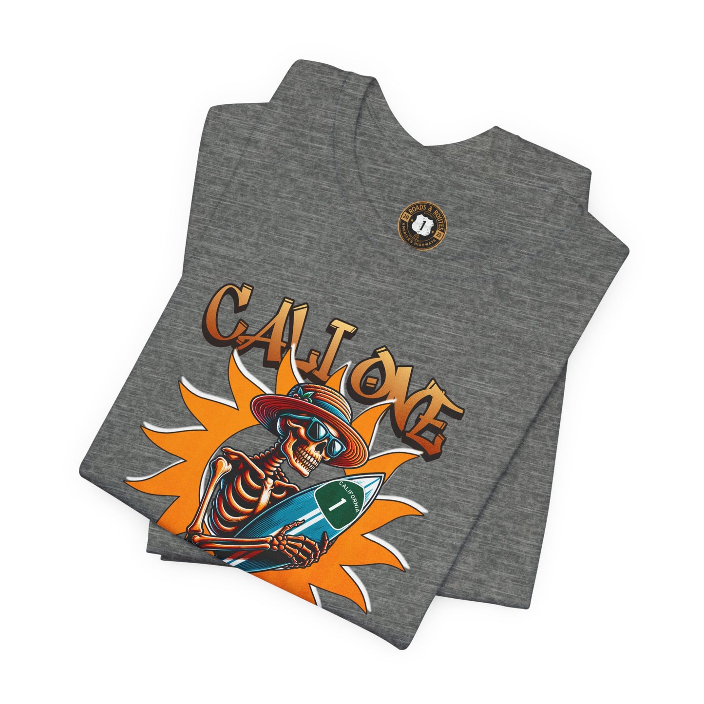 SANTA MONICA, CAL 1, Unisex Jersey Short Sleeve Tee