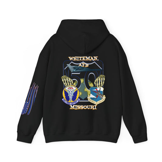 RT 50, WHITEMAN, AFB, MO,  Unisex Heavy Blend™ Hooded Sweatshirt