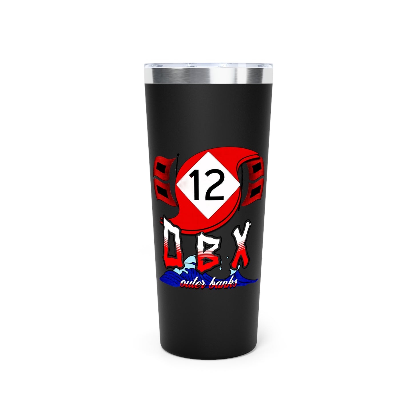 Tumbler - Outer Banks OBX North Carolina Highway 12 Copper Vacuum Insulated 22oz