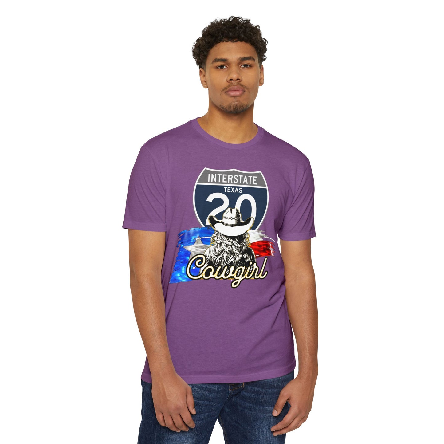 Interstate 20 Cowgirl Road Trip T-shirt