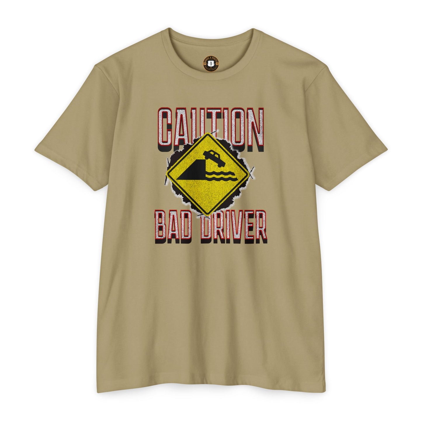 Funny Caution Bad Driver T-shirt