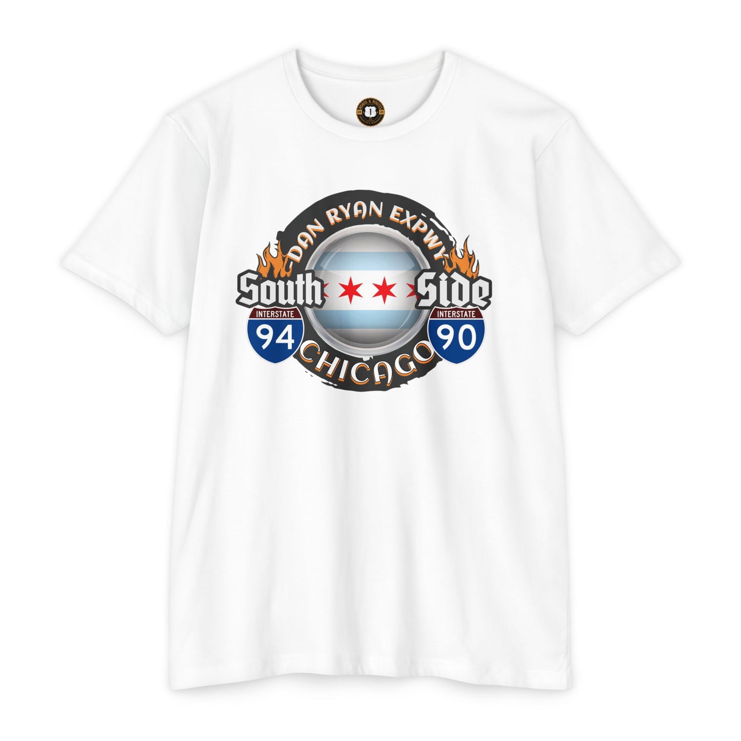 Dan Ryan Expressway Chicago Road Trip T-Shirt