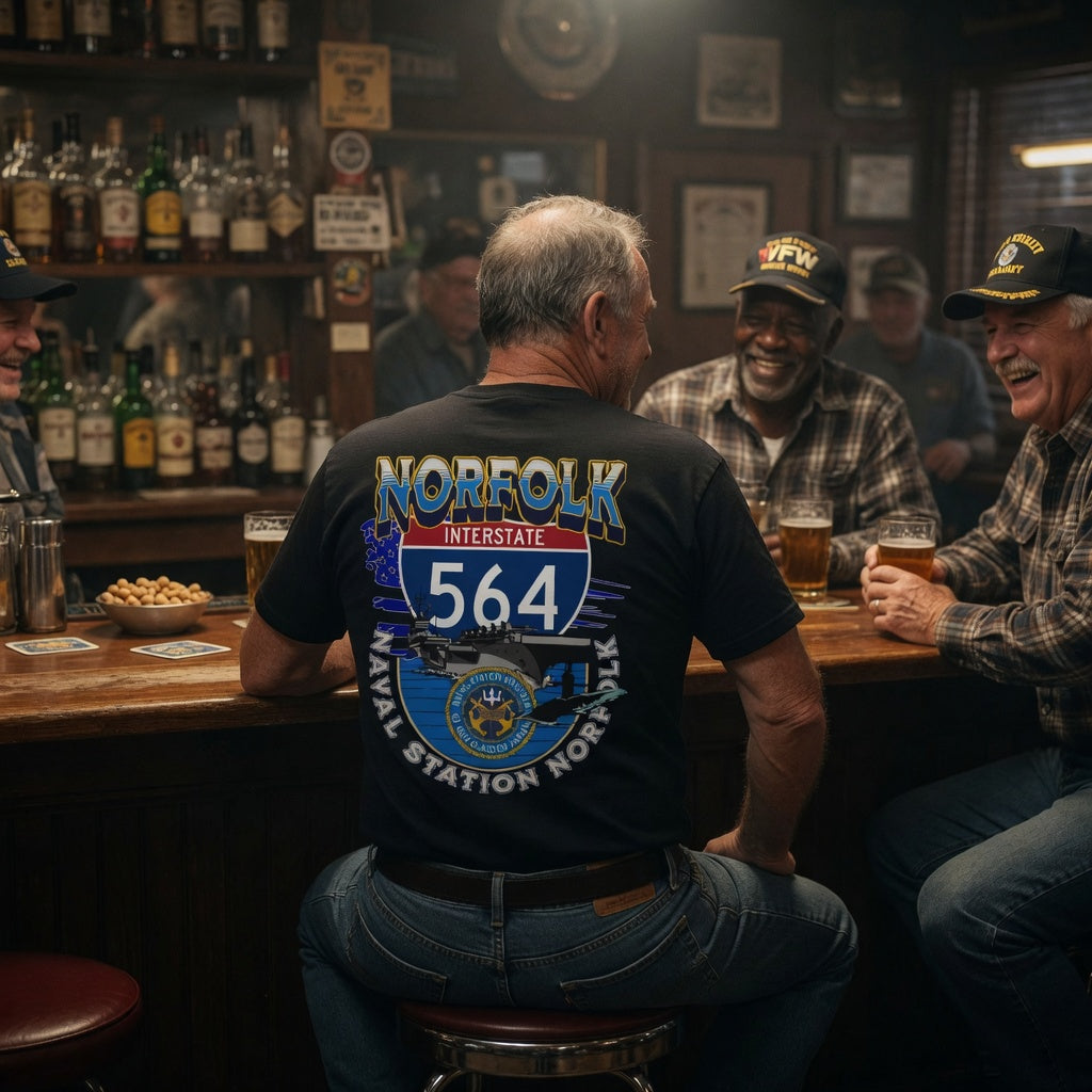 Interstate 564 Norfolk Naval T-Shirt