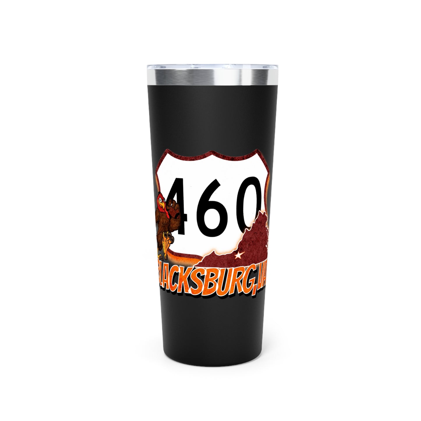 Tumbler - Virginia Route 460 Blacksburg Hokie Country Insulated Cup