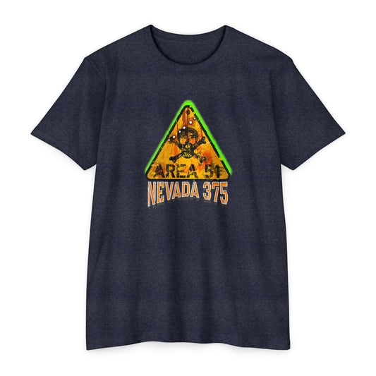 Area 51, Nevada 375, Unisex CVC Jersey T-shirt