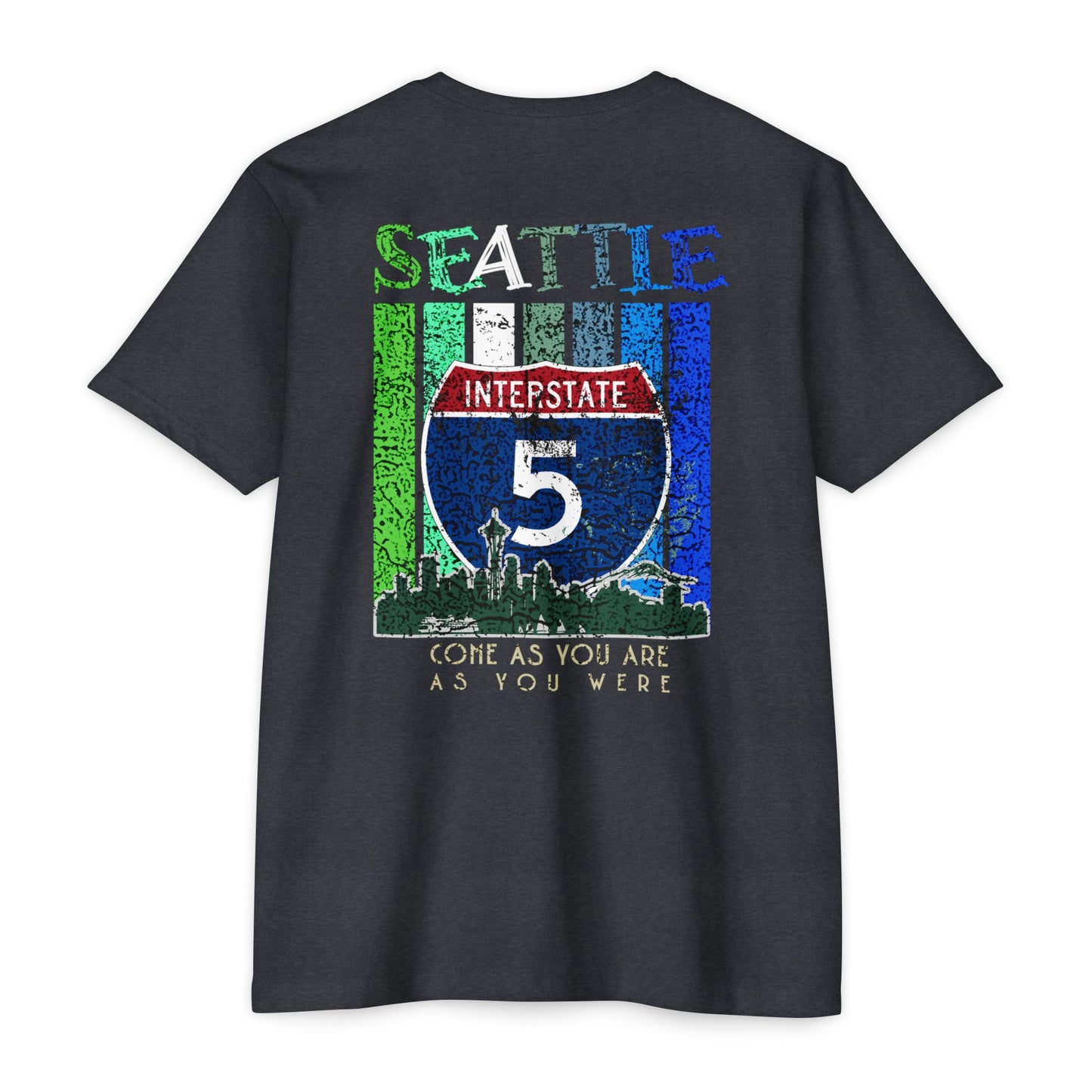 Seattle Washington Interstate 5 Unisex T-shirt