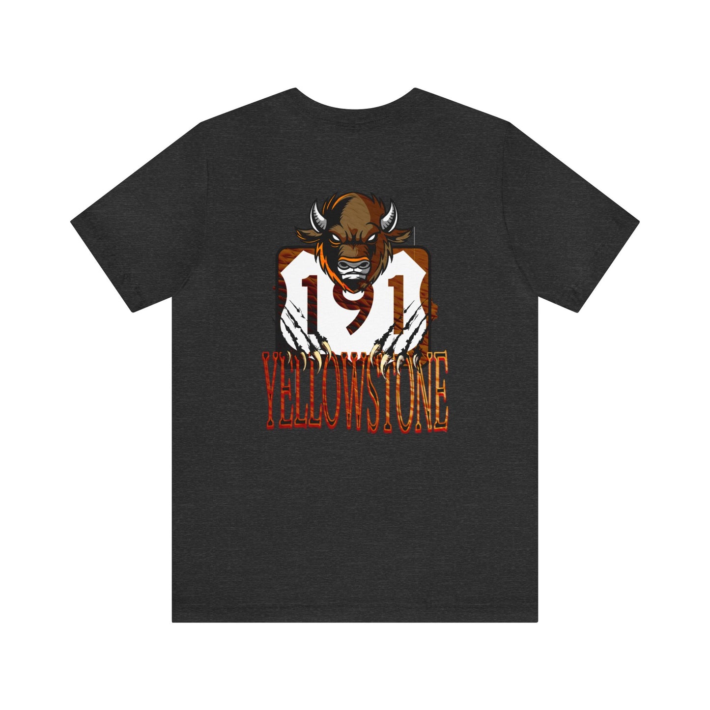 RT 191 YELLOWSTONE NATIONAL PARK, Unisex Jersey Short Sleeve Tee