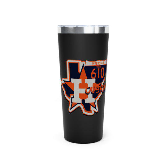 Tumbler Interstate 610 Houston Texas 22oz - Roads and Routes Apparel
