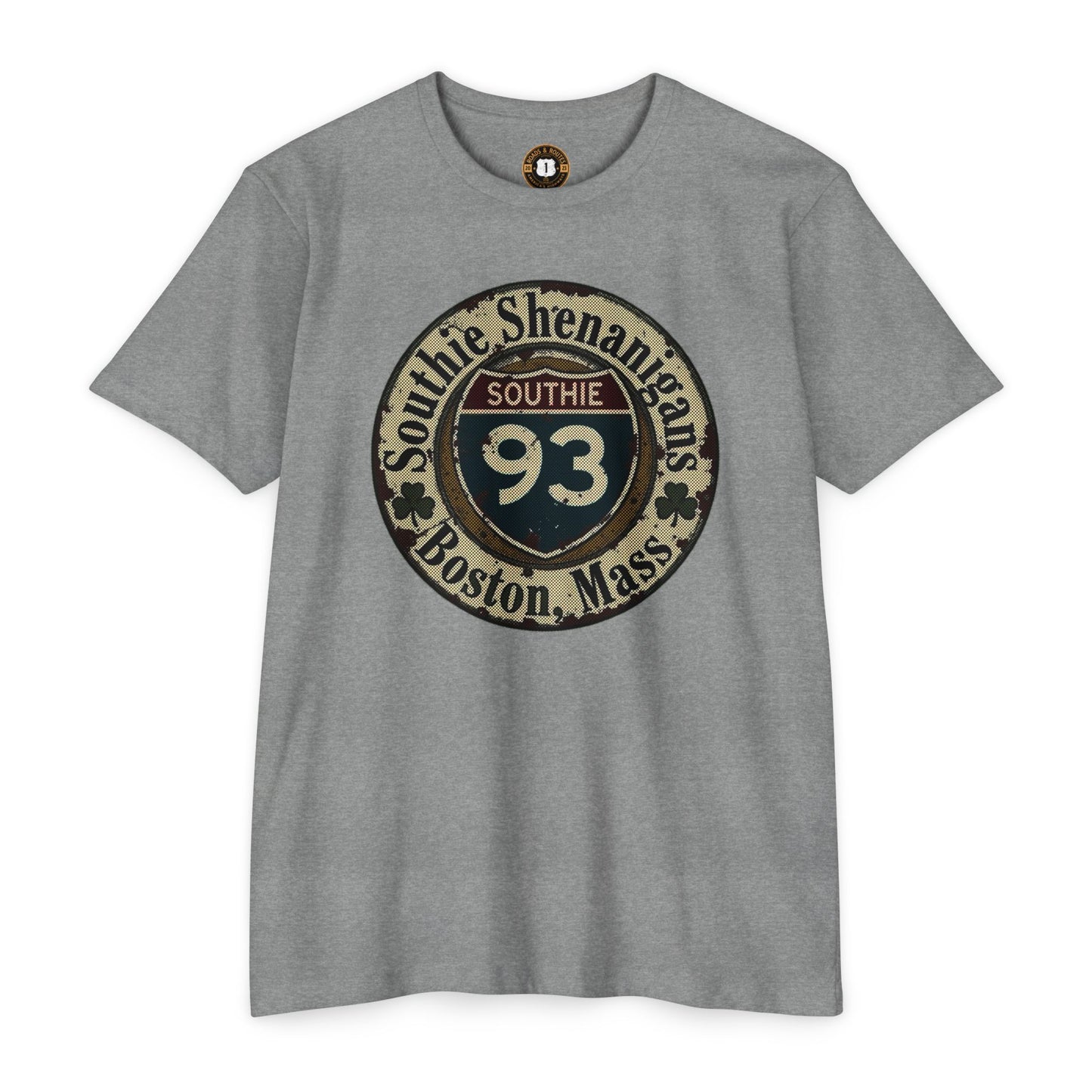 Interstate 93 South Boston Tee – I-93 Southie Vintage Boston Shirt