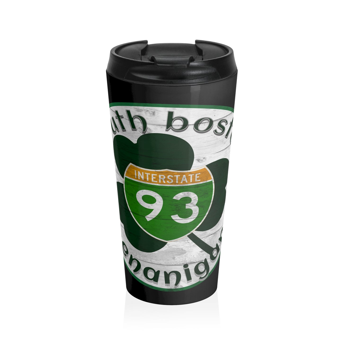 I-93, SOUTH BOSTON, Stainless Steel Travel Mug