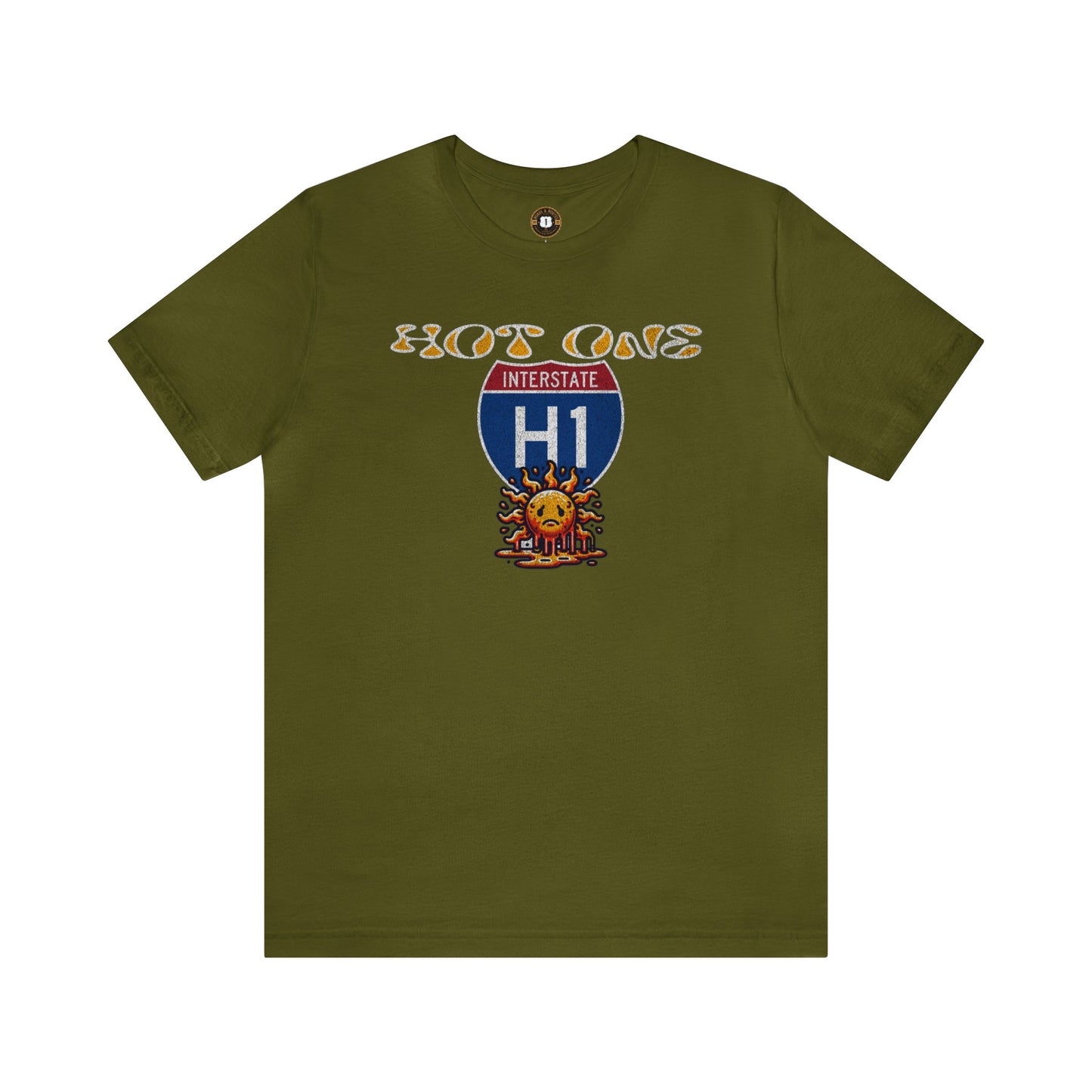 hot one, Unisex Jersey Short Sleeve Tee
