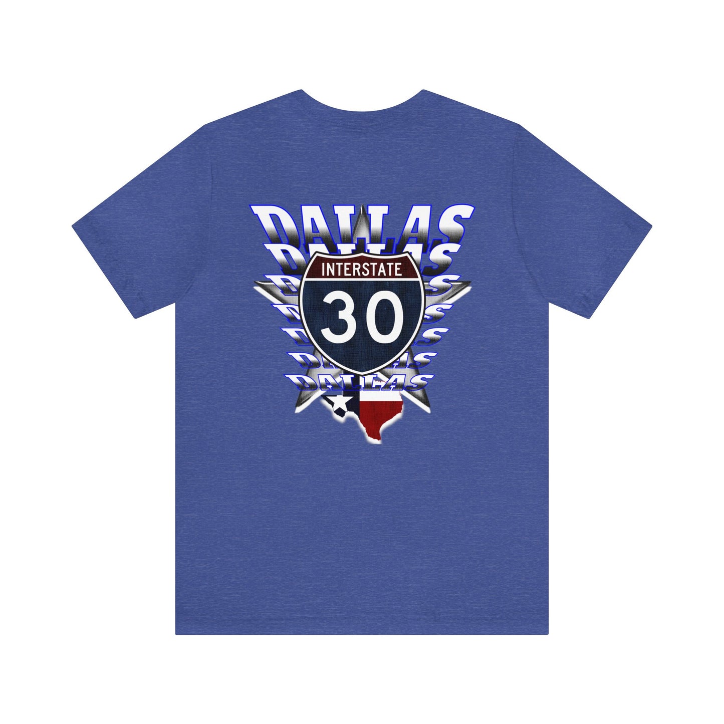 i-30, dallas, tx, Unisex Jersey Short Sleeve Tee