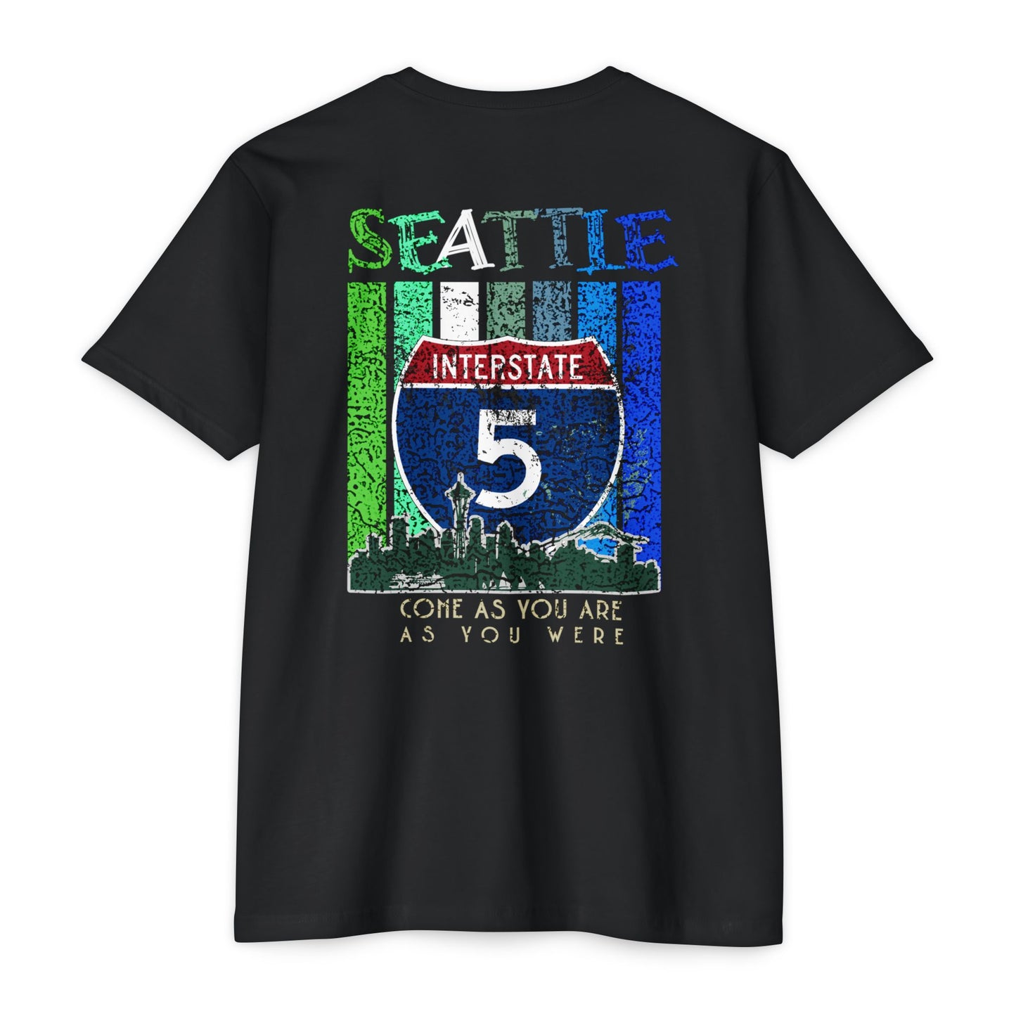 Seattle Washington Interstate 5 Unisex T-shirt
