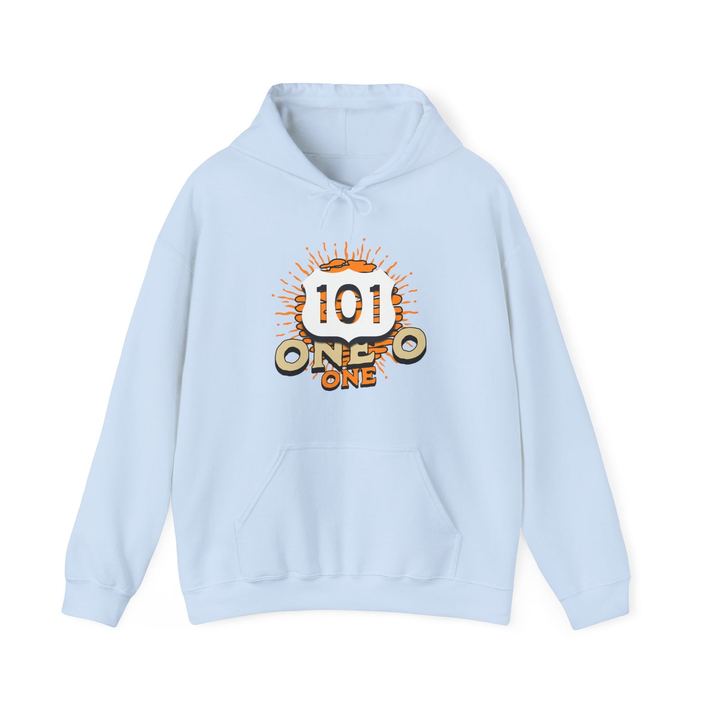 one o one,  Unisex Heavy Blend™ Hooded Sweatshirt