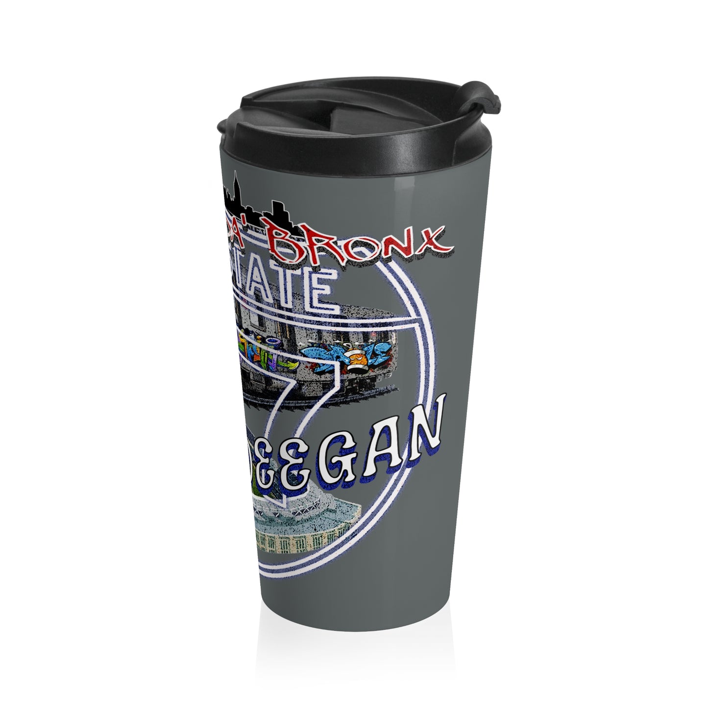 MAJOR DEEGAN BRONX  NYC I-87, Stainless Steel Travel Mug