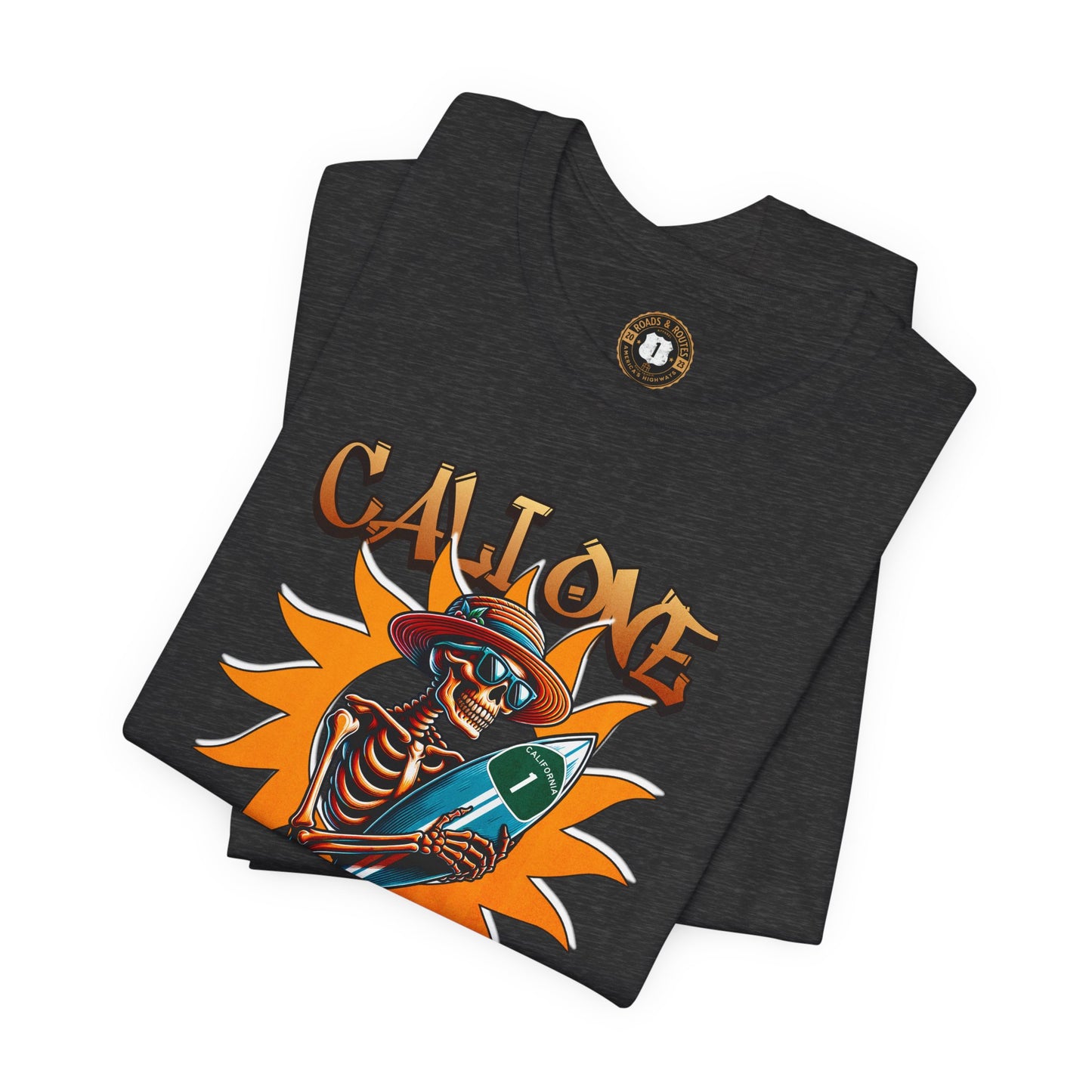 SANTA MONICA, CAL 1, Unisex Jersey Short Sleeve Tee