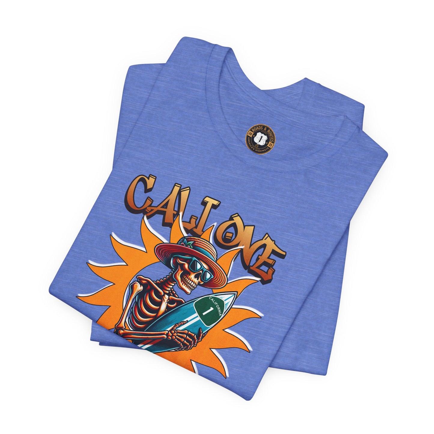 SANTA MONICA, CAL 1, Unisex Jersey Short Sleeve Tee
