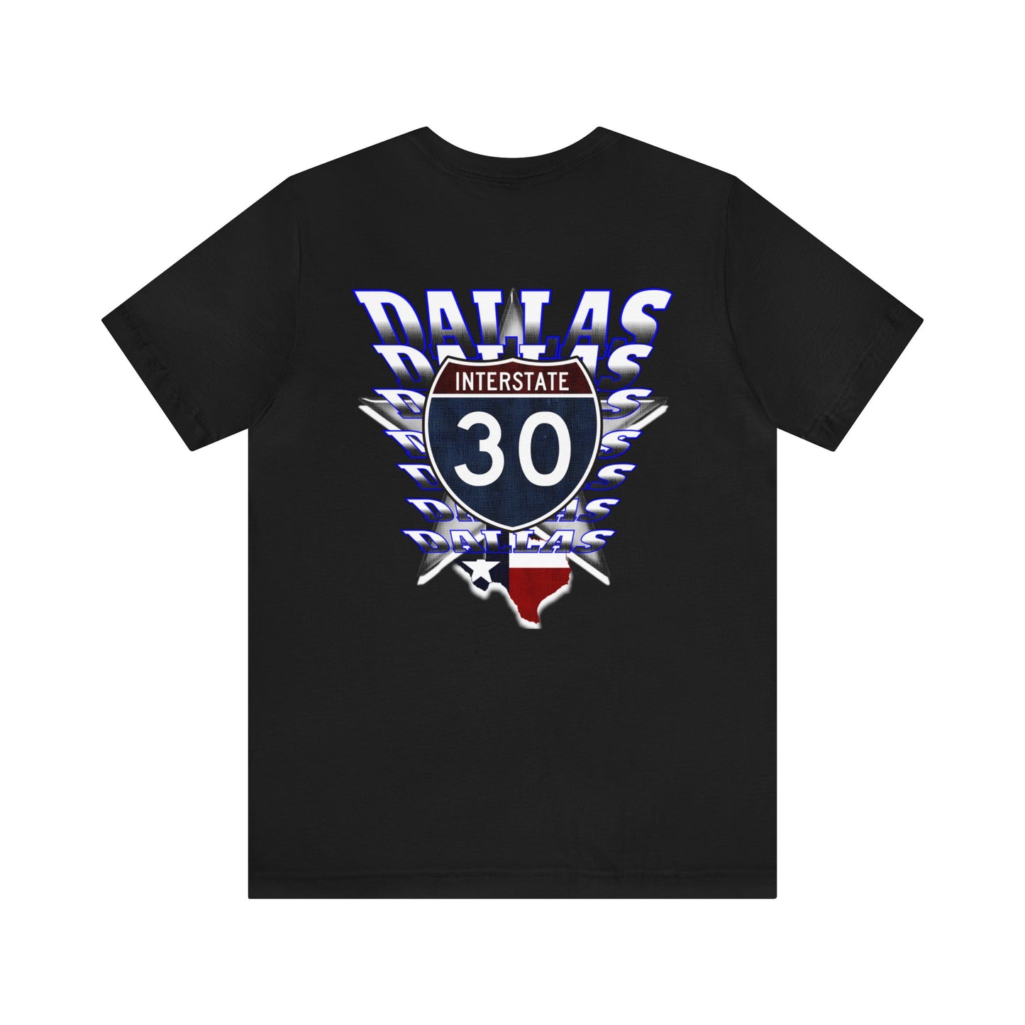 i-30, dallas, tx, Unisex Jersey Short Sleeve Tee