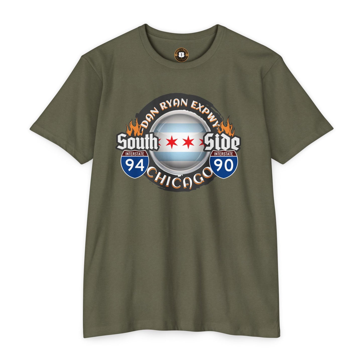 Dan Ryan Expressway Chicago Road Trip T-Shirt