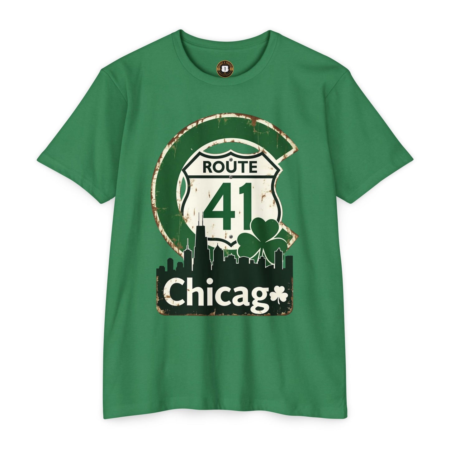 Route 41 Chicago St. Patrick’s Day Tee – US 41 Windy City Shirt