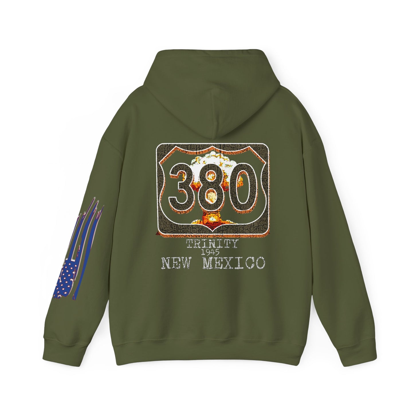 RT 380, NEW MEXICO, Unisex Heavy Blend™ Hooded Sweatshirt