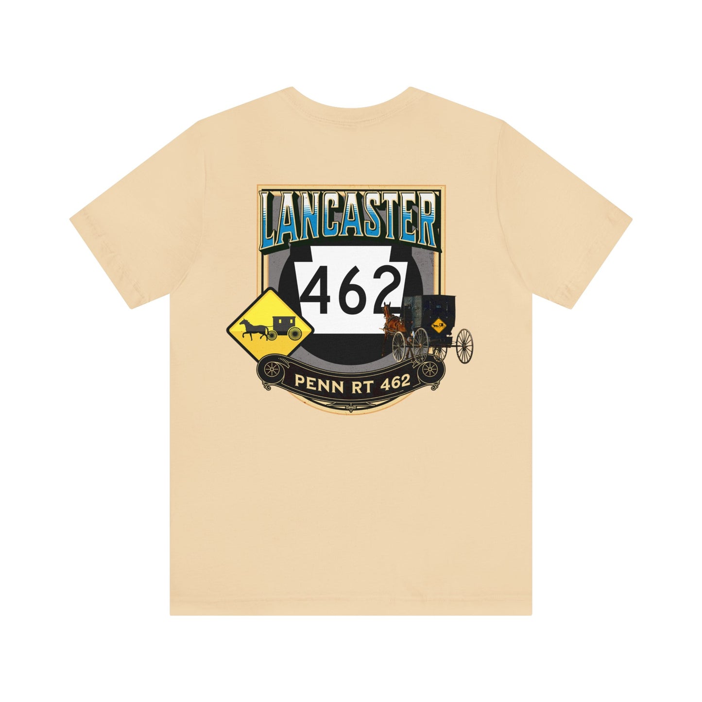 LANCASTER, PA , RT 462, Unisex Jersey Short Sleeve Tee