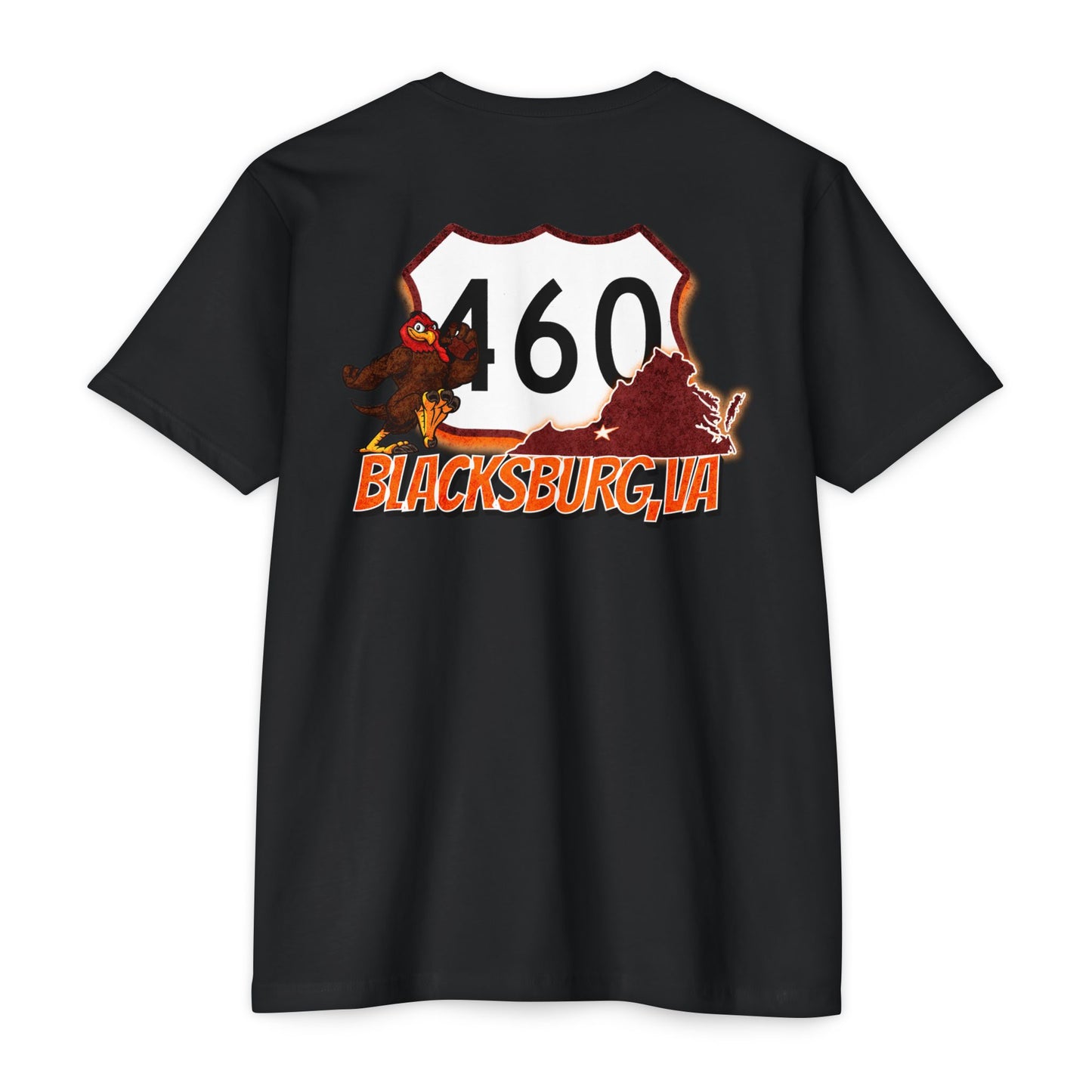 Route 460 Blacksburg Virginia Unisex T-shirt