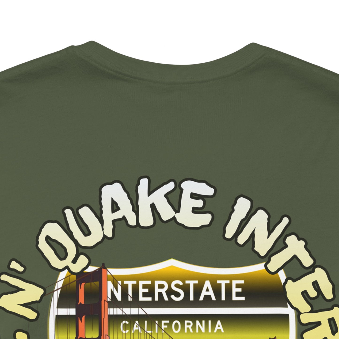 Interstate 280 California Shake 'n Quake Tee - Soft Blend Highway Route T-Shirt