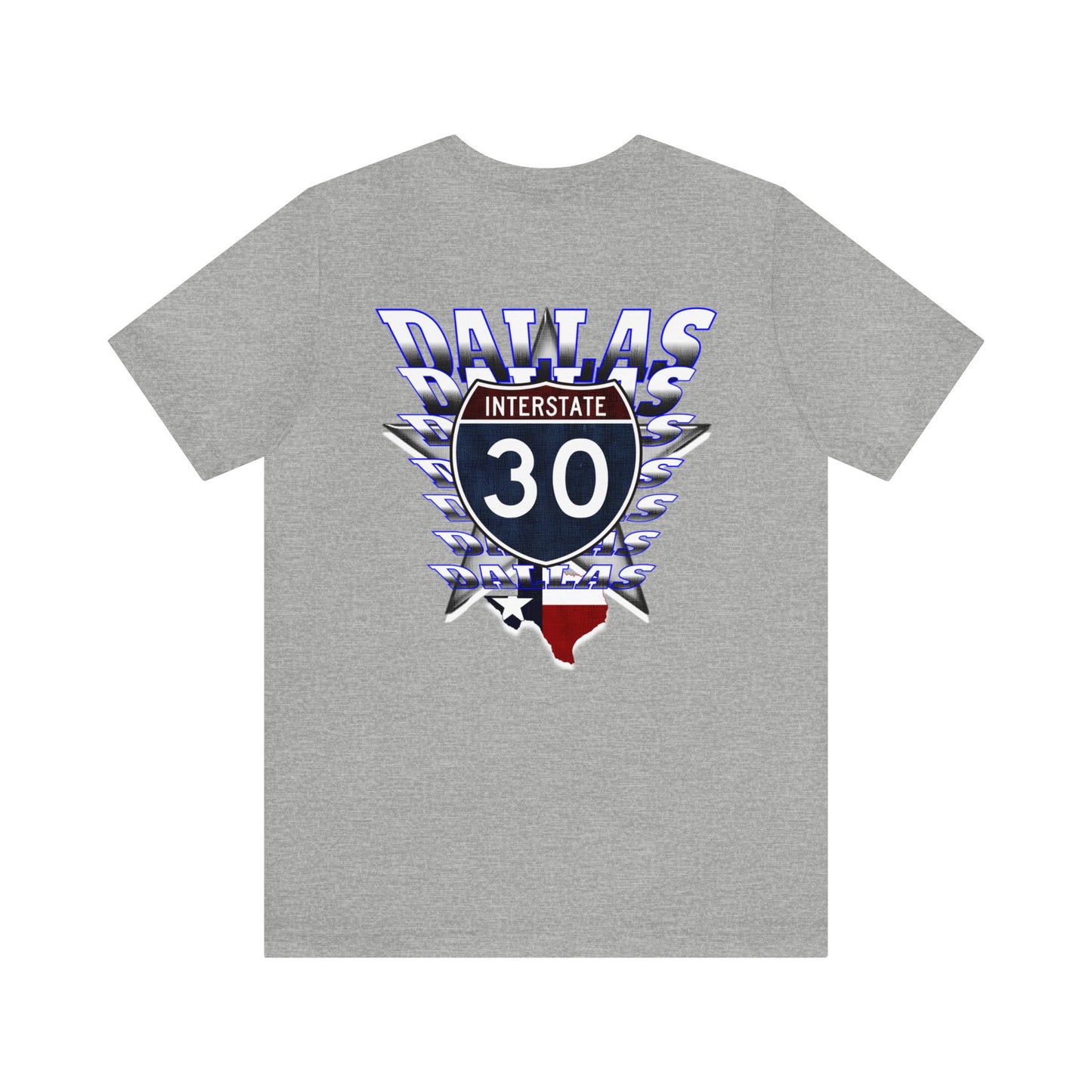 i-30, dallas, tx, Unisex Jersey Short Sleeve Tee