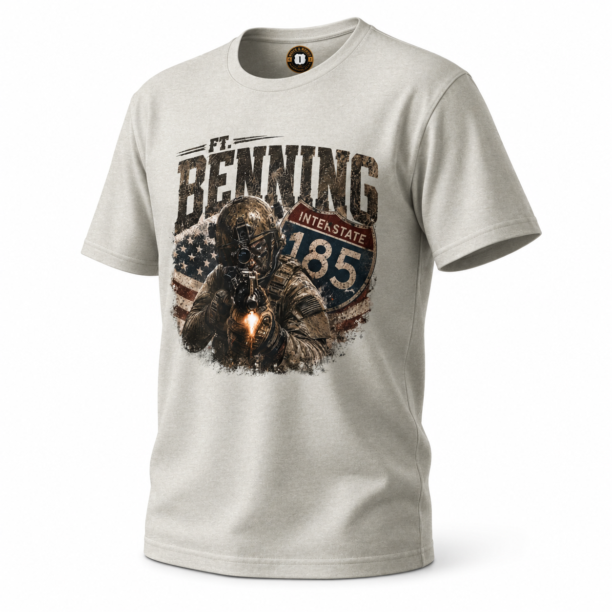 Ft. Benning Infantry Tee Interstate 185