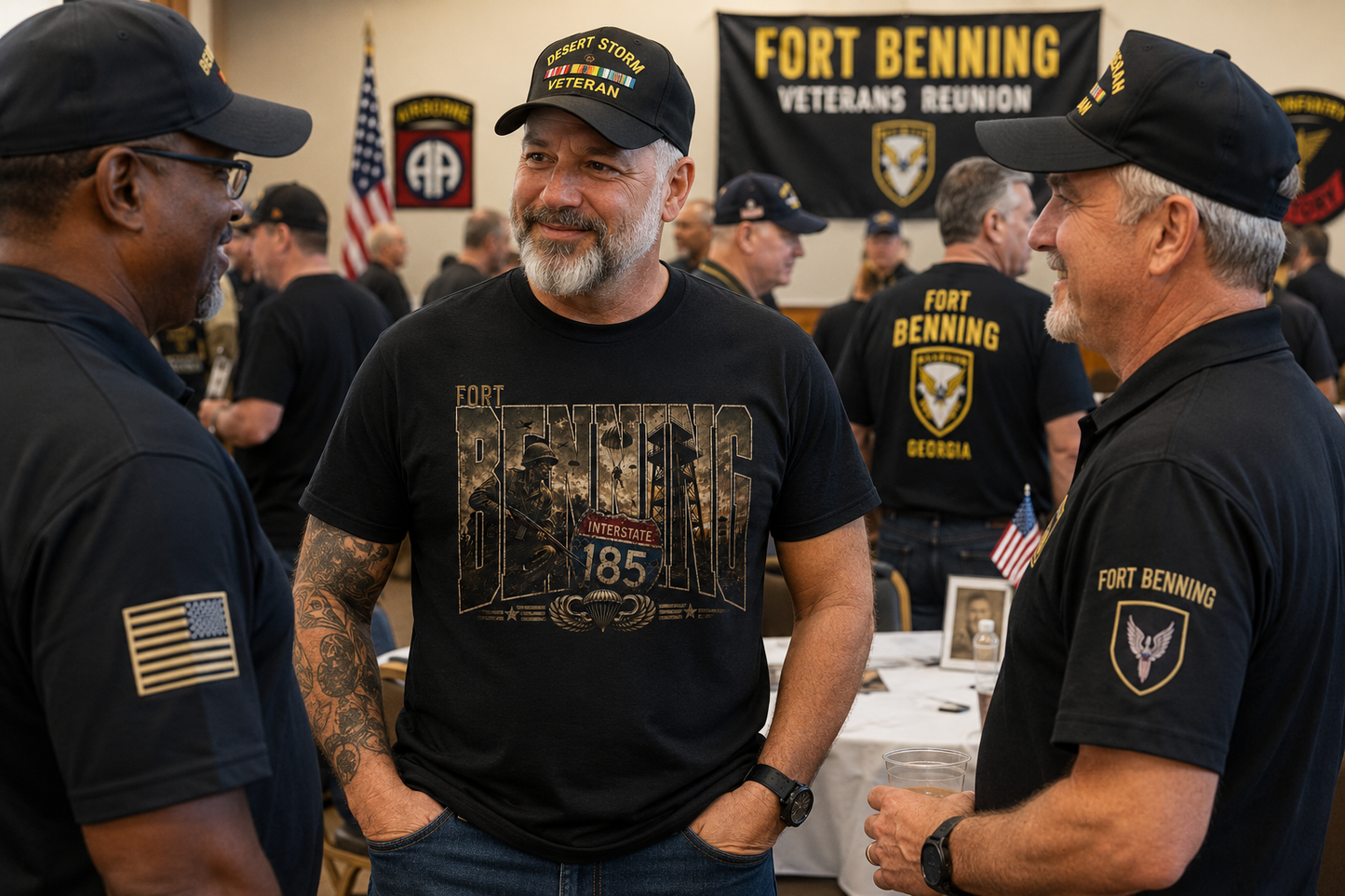 Fort Benning Vintage I-185