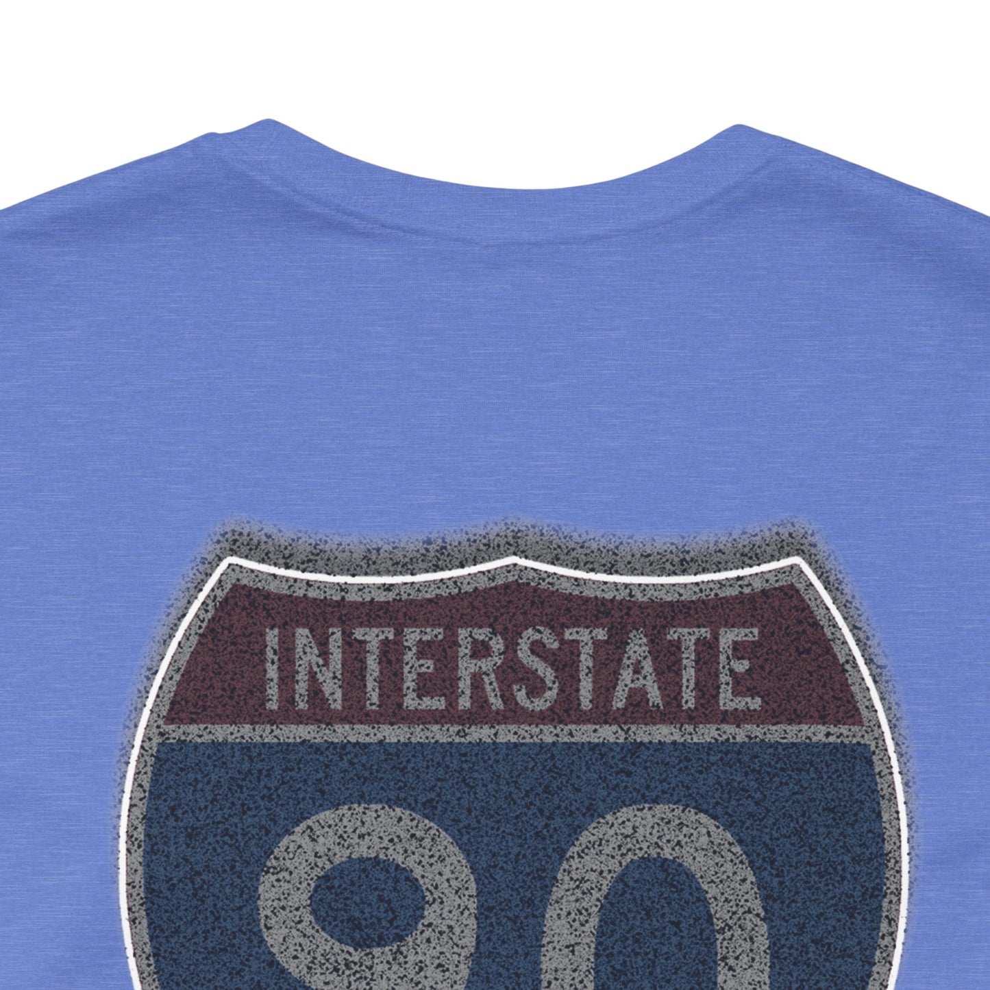 Massachusetts  I-90 Highway Route Tee Shirt