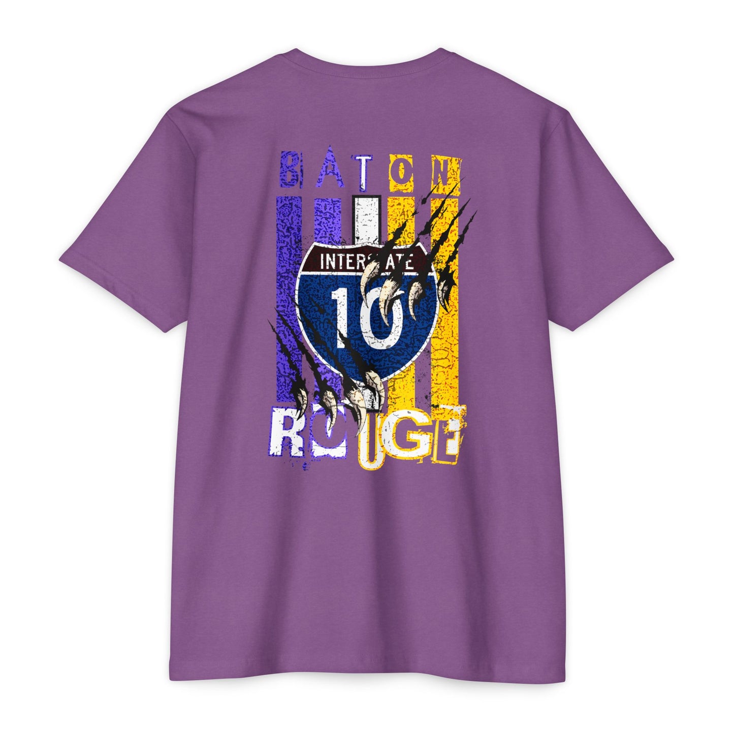 Interstate 10 Baton Rouge Louisiana Tiger Country Design