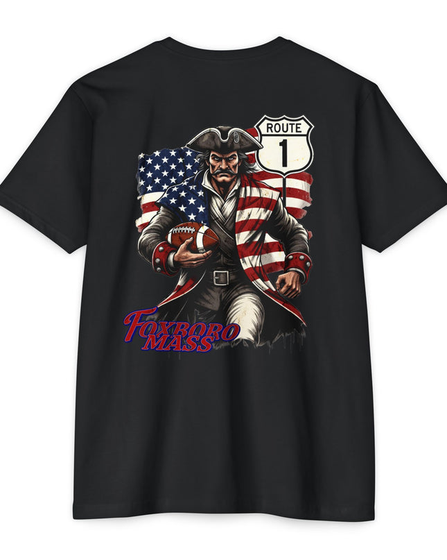 Route 1 Foxboro Massachusetts Patriot Country Road Trip Unisex CVC Jersey
