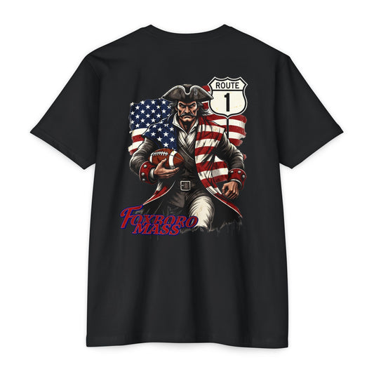 Route 1 Foxboro Massachusetts Patriot Country Road Trip Unisex CVC Jersey