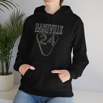 Hooded Sweatshirt Nashville Highway Route 24 Road Trip Soft Blend Apparel