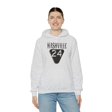 Hooded Sweatshirt Nashville Highway Route 24 Road Trip Soft Blend Apparel
